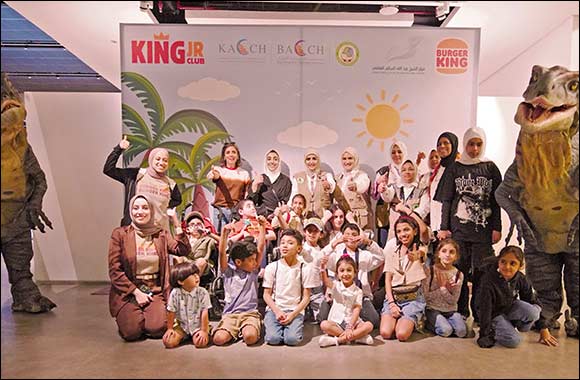 Burger King Takes Kacch and Bacch Kids and Young Green Hands Volunteers on an Exciting Trip to the Dinosaur World at Sheikh Abdullah Al Salem Center