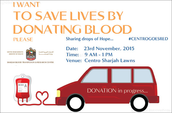 Centro Sharjah goes red - Blood Donation camp­­­­