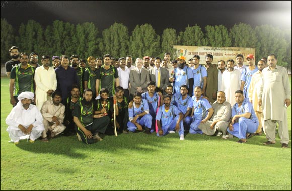 Skyline University College Iftar Dinner and Cricket Match for 200 Sharjah Laborers