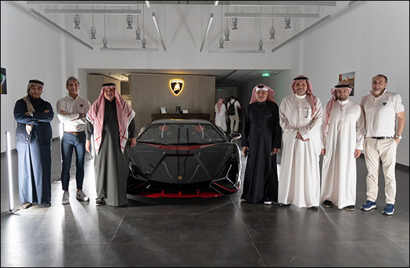 Automobili Lamborghini Celebrates Lamborghini's 60th Anniversary in Saudi Arabia