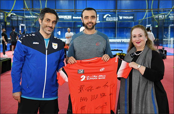 Burgan Bank Sponsors Kuwait National Team's Participation in NAS Padel Tournament