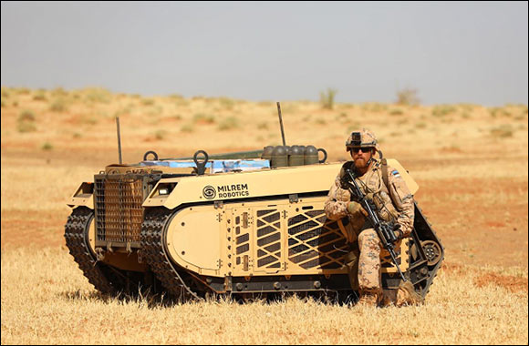 Milrem Robotics Showcases Their Most Advanced Robotic Vehicles at the World Defense Show in Riyadh