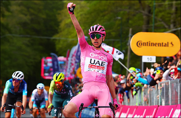 Hat trick for Pogačar at the Giro