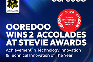 Ooredoo Kuwait Secures Two Wins in the Stevie Awards for Technology Excellence and International Bus ...