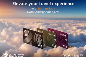 Burgan Bank Introduces Co-Branded Qatar Airways Banking Cards in Partnership with Visa