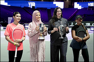 Future stars open center court for wta finals riyadh