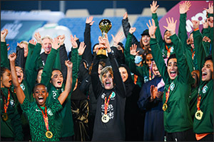 The Saudi Arabian Football Federation bids farewell to Monika Staab, inspirational leader of Saudi A ...