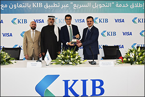 KIB launches Fast Transfer remittance service powered by Visa through the KIB Mobile app in Kuwait